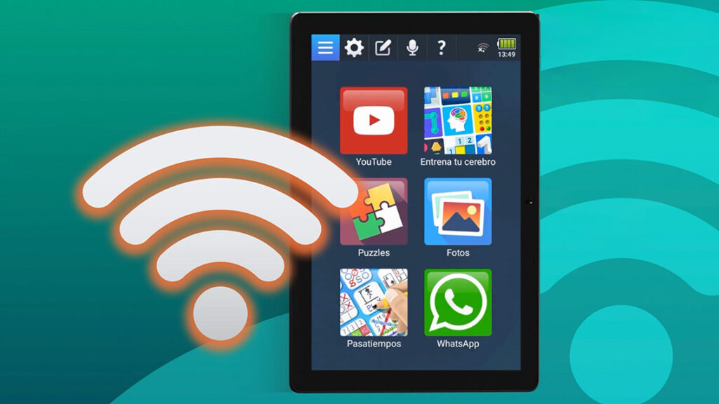 conectarse red wifi con tablet bleta