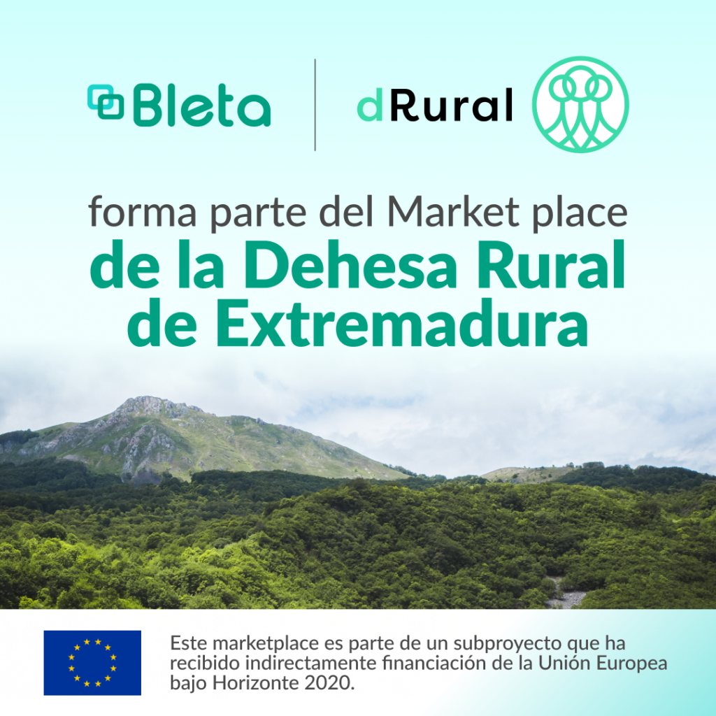 Bleta forma parte del Market place de la Dehesa Rural de Extremadura