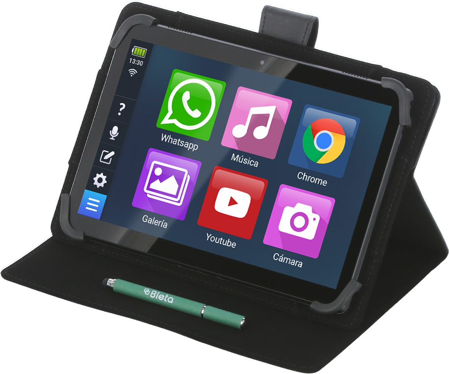 Tablet Bleta con accesorios