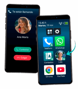 Aplicación Bleta para mayores