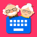 icono de la aplicación teclado para mayores